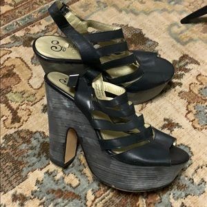 Disco Seychelles Platforms Black